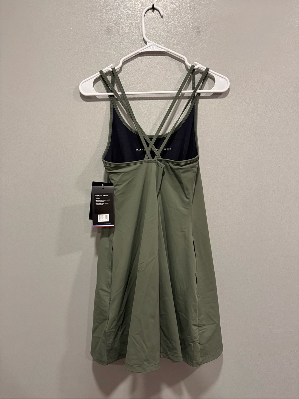 NWT Four Laps Vitality Dress in Thyme Size Small - Picture 5 of 12